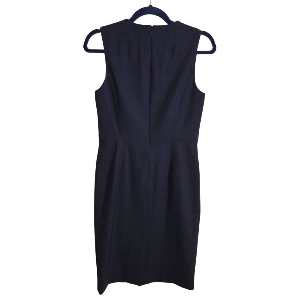 Lanificio Di Tolligno Brooks Brothers The Essential Stretch Sheath Dress Navy Si - Picture 3 of 10